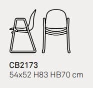 Scaun Academy CB2173 2