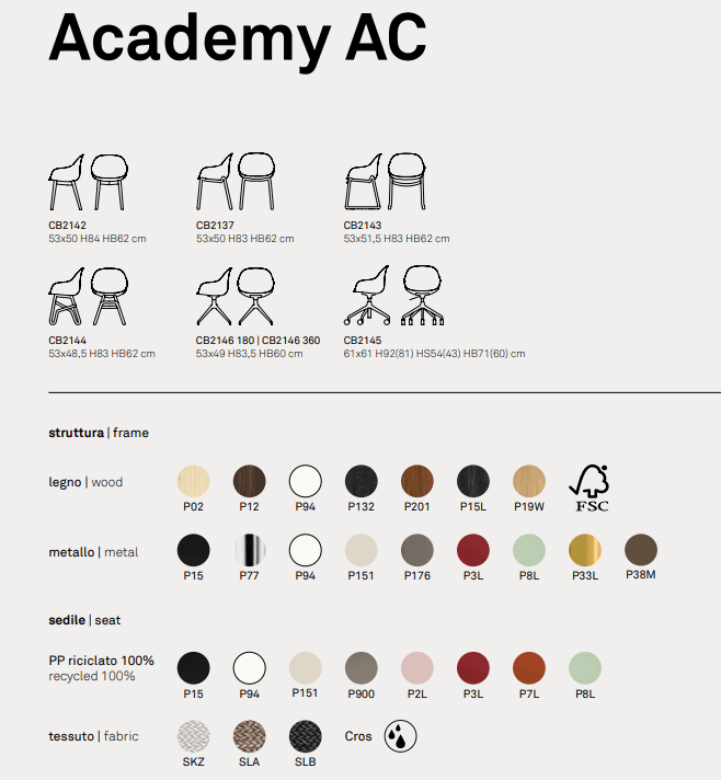 Scaun Academy Cb 1664 4