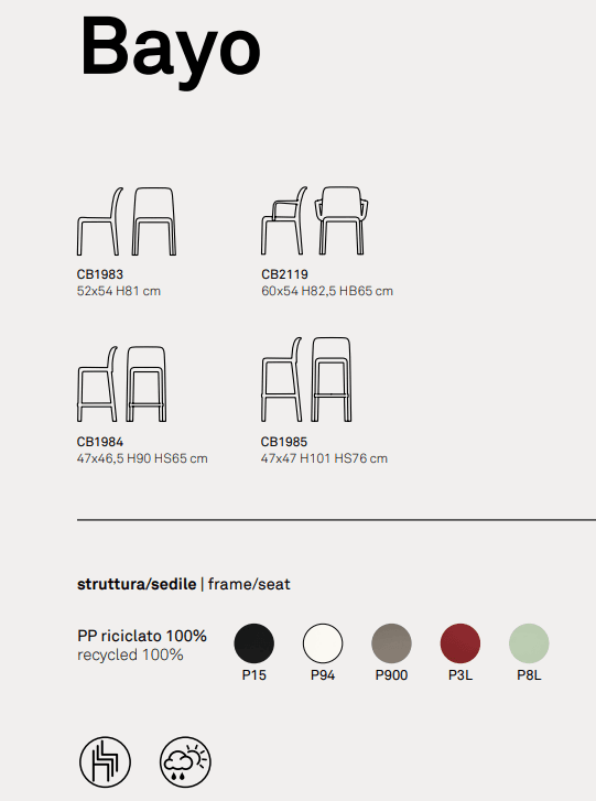 Scaun Bayo Cb 2119 6
