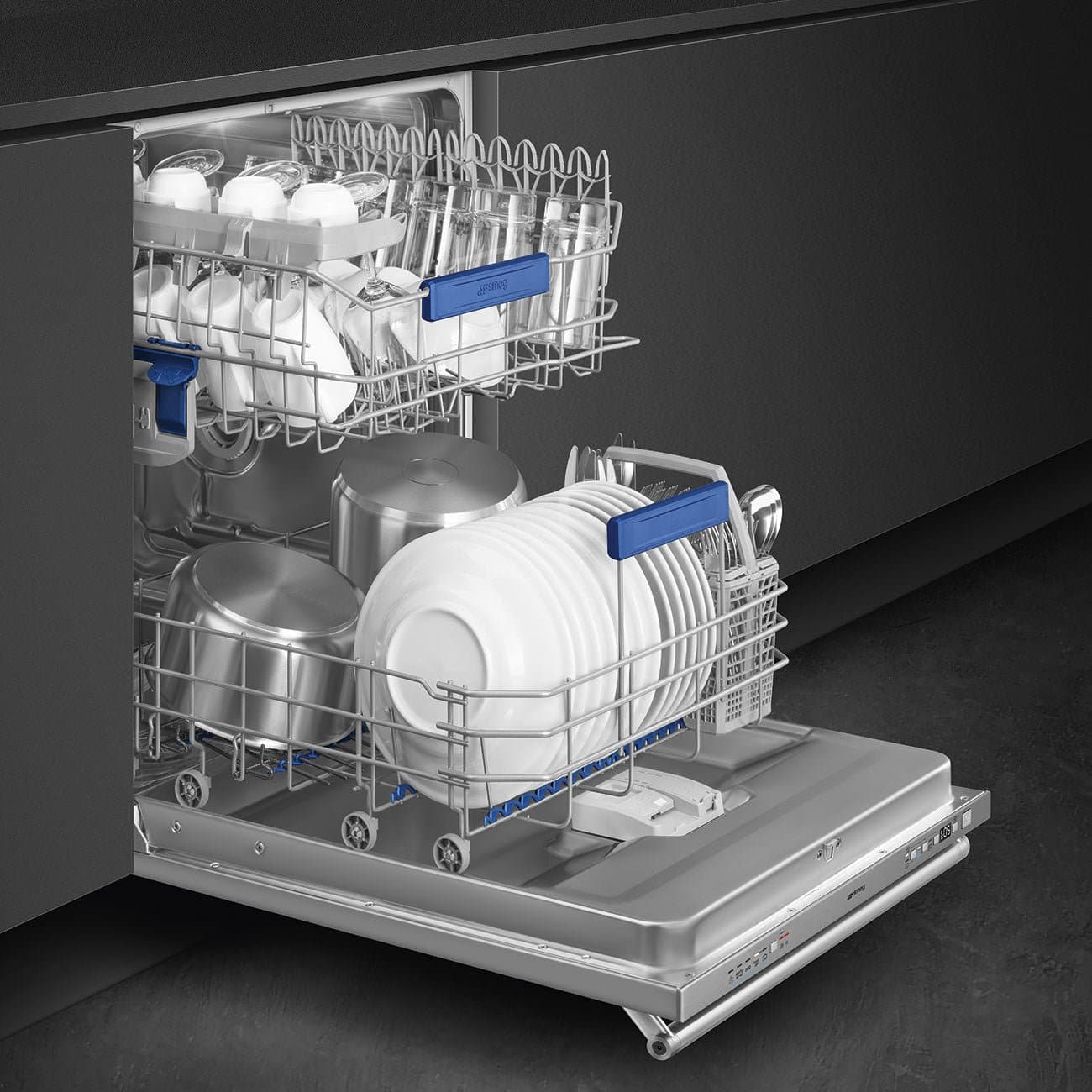 Masina de spalat vase incorporabila Smeg STX23CLLO 2