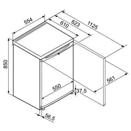 Frigider Liebherr T 1700 5
