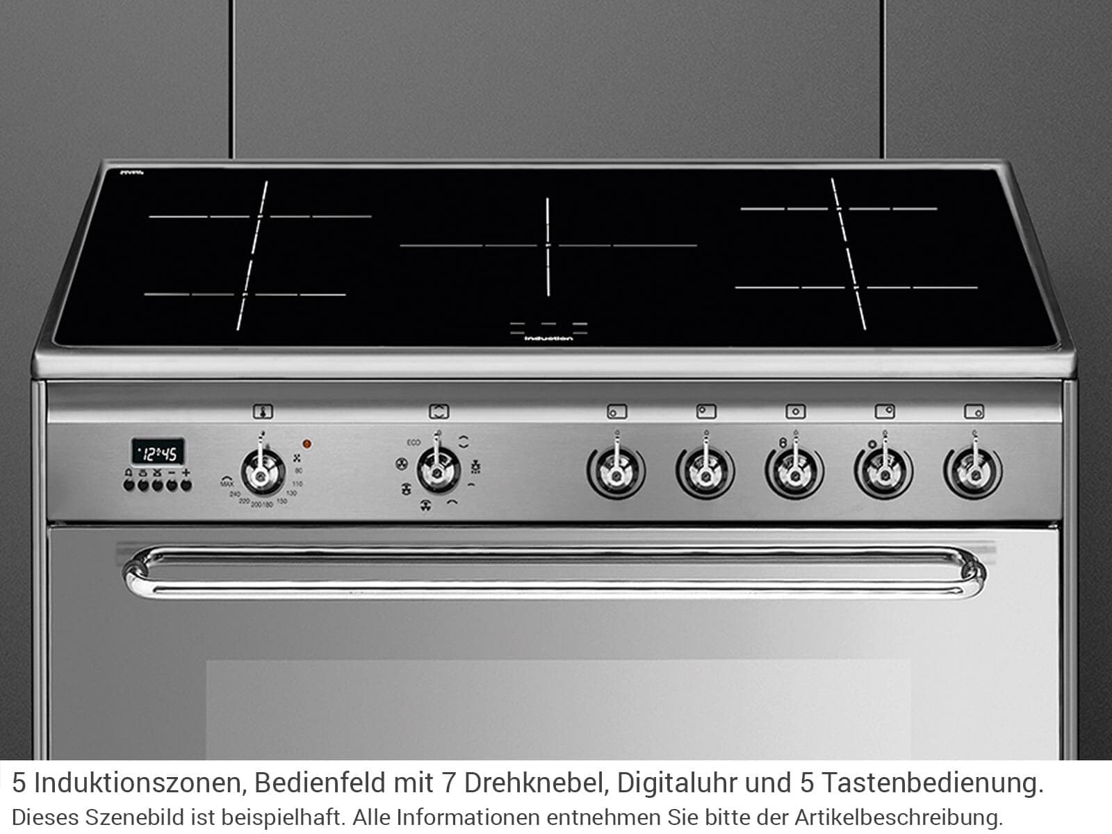 Aragaz Smeg SCD90IMX9-1 3