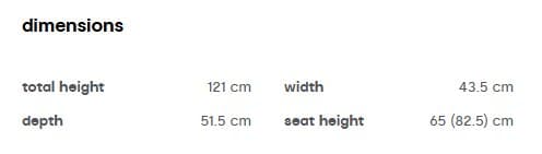 Scaun de bar BASIL  CS2233 3