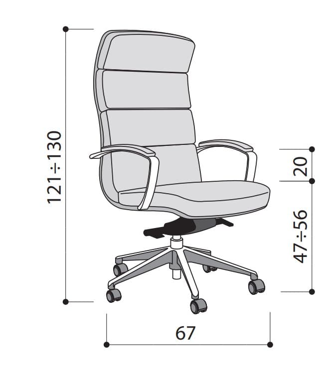 Scaun de birou Scena 23