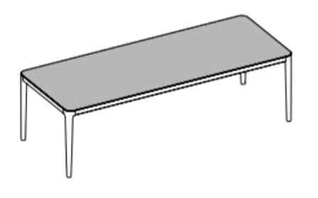 Masa de dining Wood 5