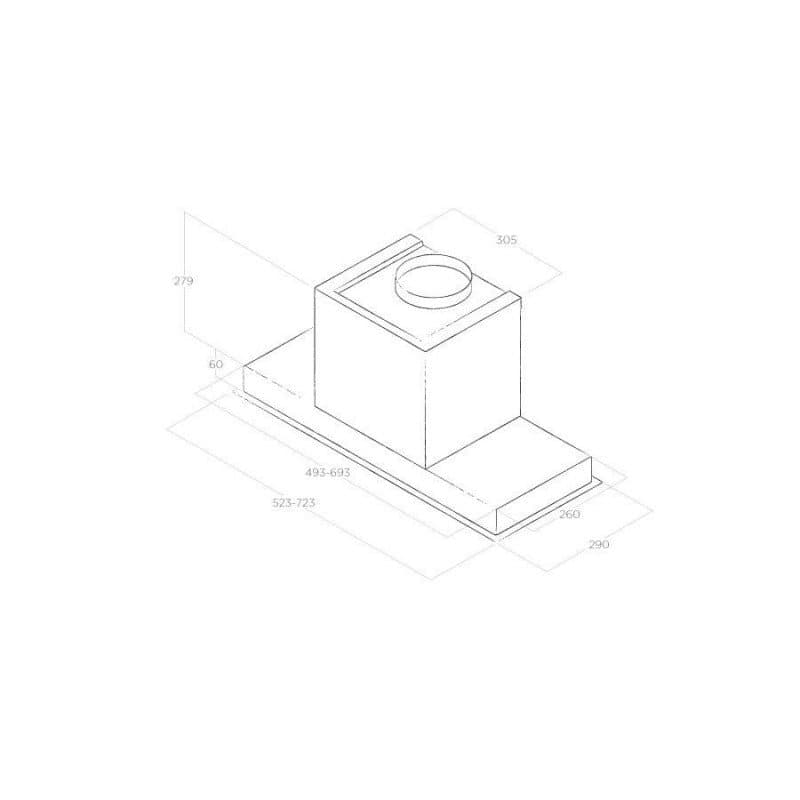 Hota incorporabila Elica PRF0095073A 3