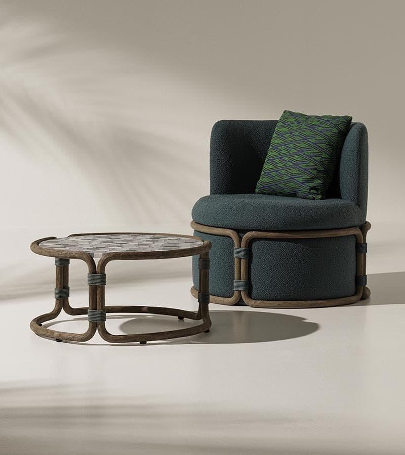 Fotoliu de exterior Rotin 4