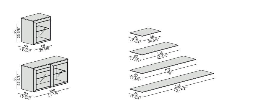 Biblioteca modulara Kvadro 4