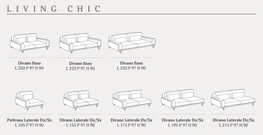 Canapea Living Chic 57