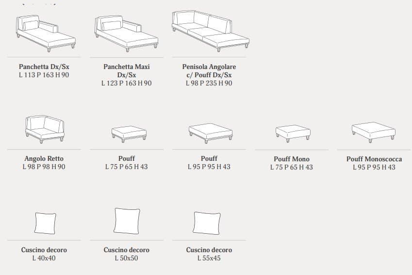 Canapea Living Minimal 64