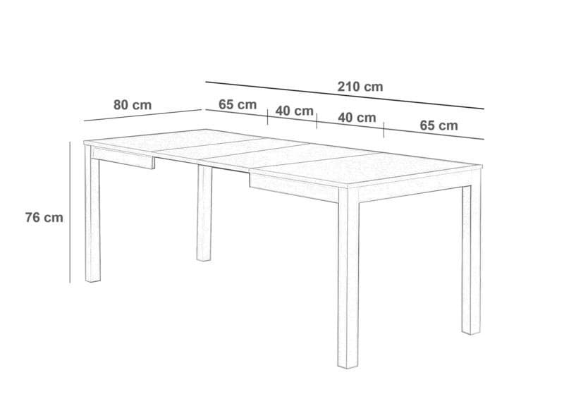Masa de dining Traffic 8