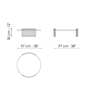 Masuta de cafea Harpe 12