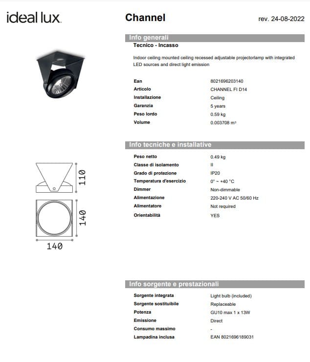 Spot Channel fi d14 3