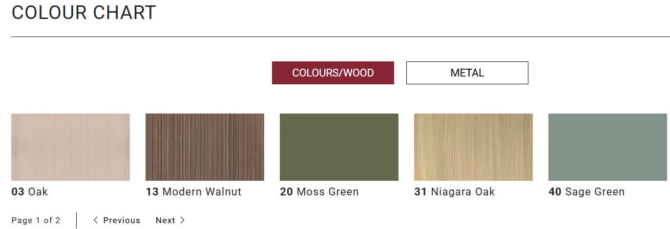 Corp cu sertare Fil Rouge 5