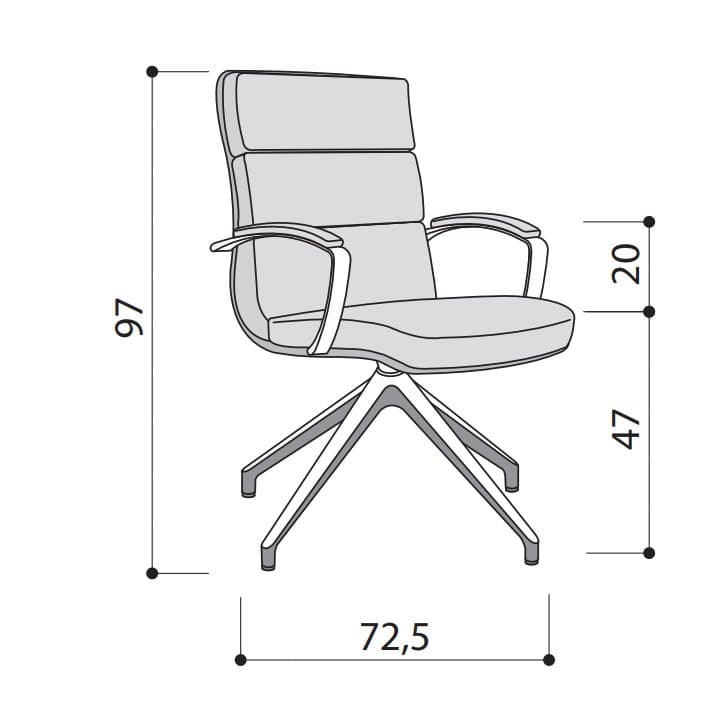 Scaun de birou Scena 27