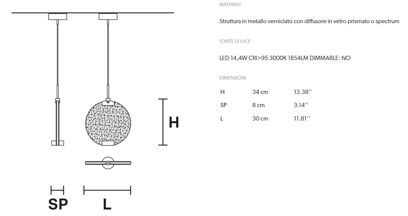Masiero Pendul HORO S1 3