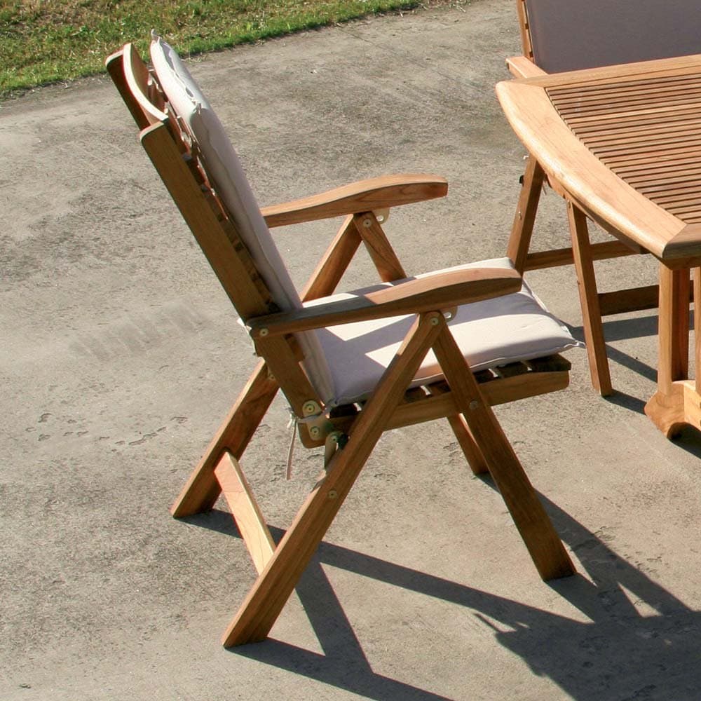 Scaun pliabil Teak 3