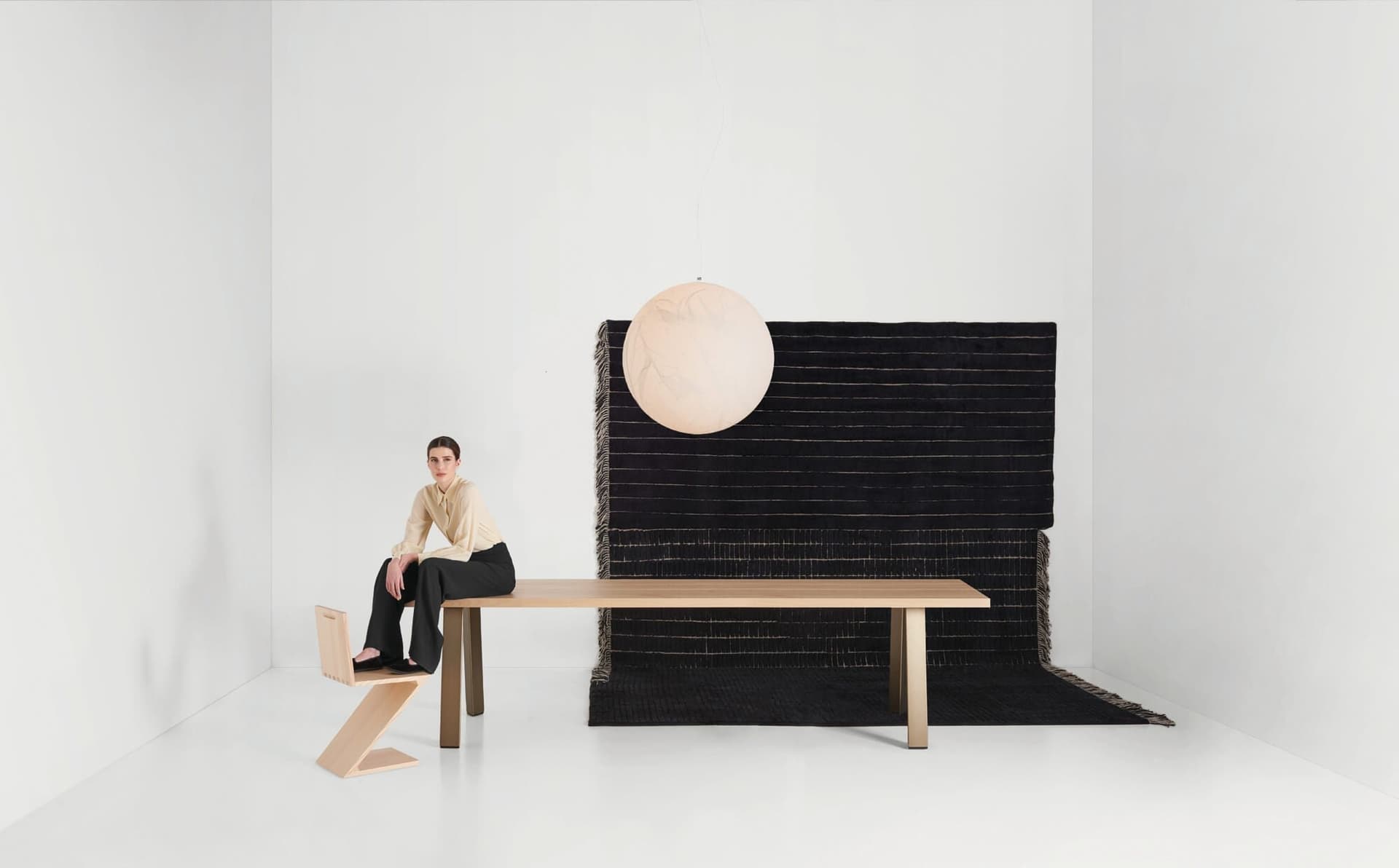 Covor Rd Grid Berber Round 8