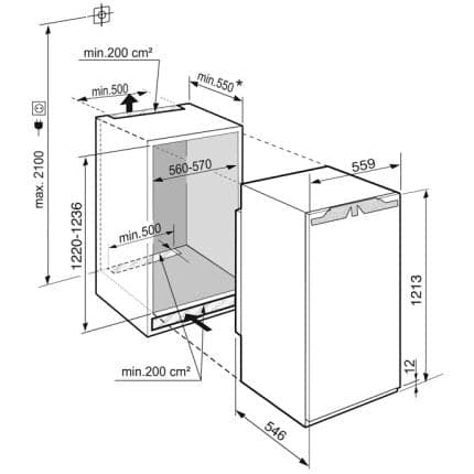 Frigider incorporabil Liebherr IRBAd 4170 3