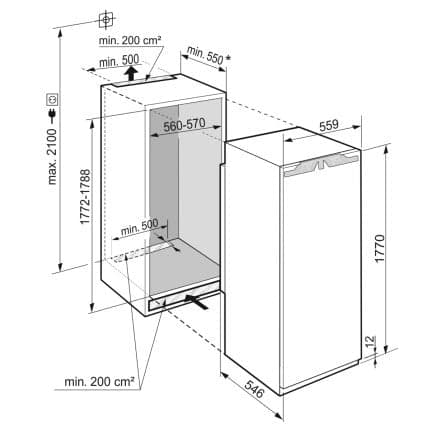 Frigider incorporabil Liebherr IRBci 5170 4