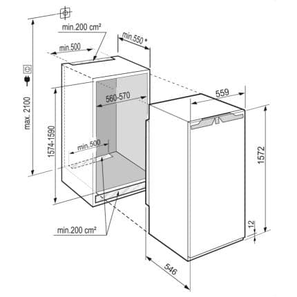 Frigider incorporabil Liebherr IRBe 4851 5