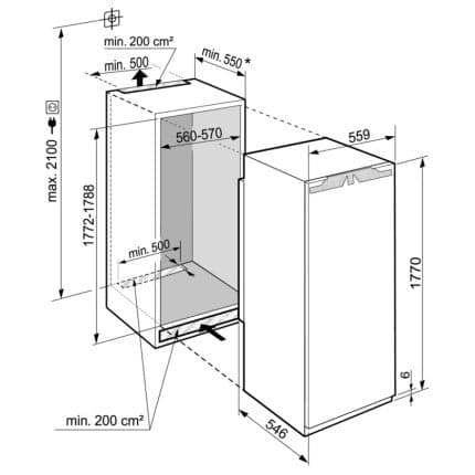 Frigider incorporabil Liebherr IRf 5101 6