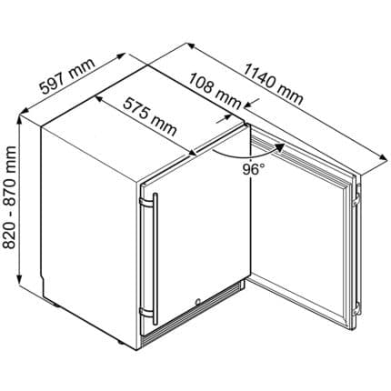 Frigider Liebherr OKes 1750 3