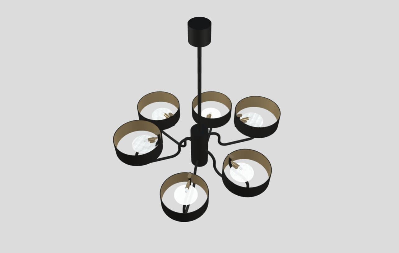 Masiero Candelabru Sound S6 2