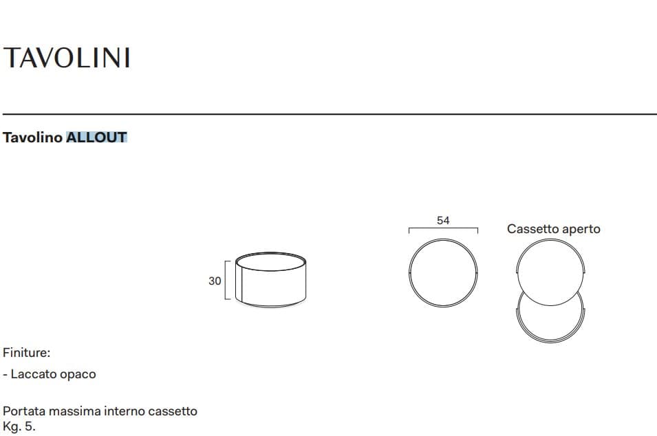 Masuta De Cafea Allout 3