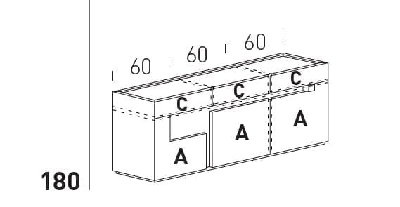 Comoda de living Logos 5