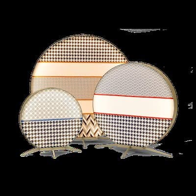 Contardi Lampadă de Plafon cu Abajur Textil 13