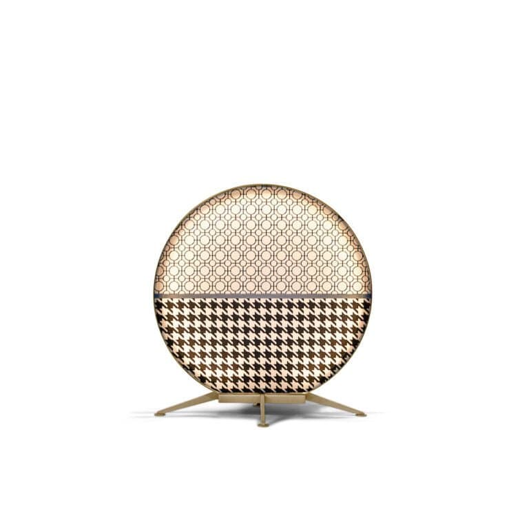 Contardi Lampadă de Plafon cu Abajur Textil 2