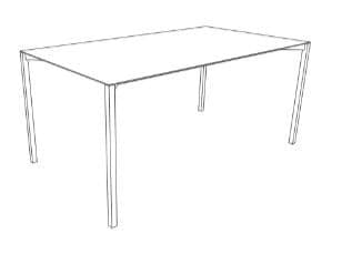 Masa de dining Iron 3