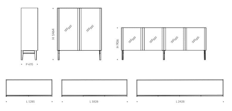 Comoda de living Arya 14