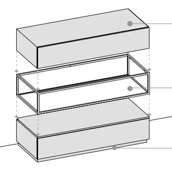 Noptiera Teca 25