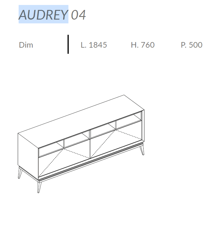 Comoda de living Audrey 10