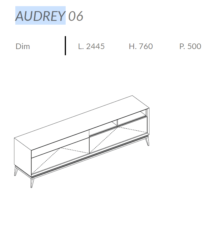 Comoda de living Audrey 12