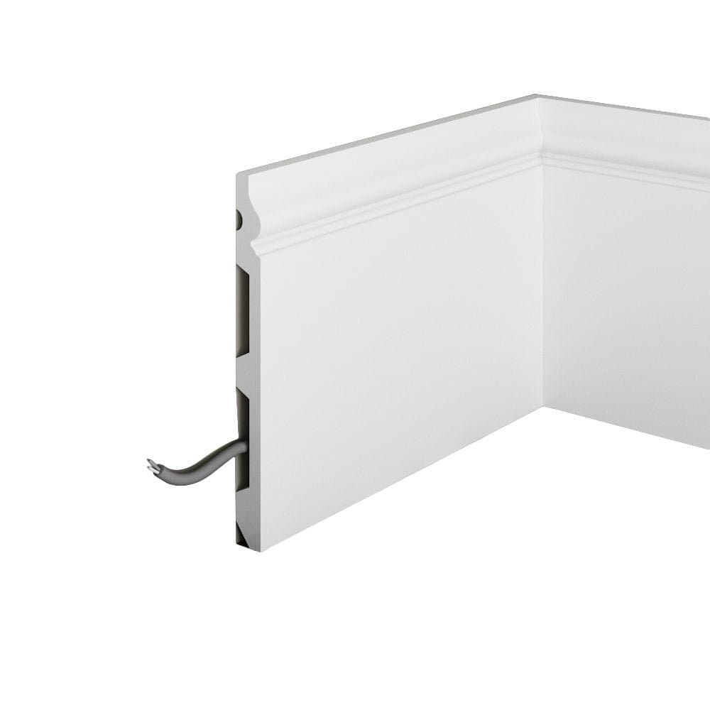 Plinta decorativa din polimer rigid S27 - 20x1.8x200 cm 4