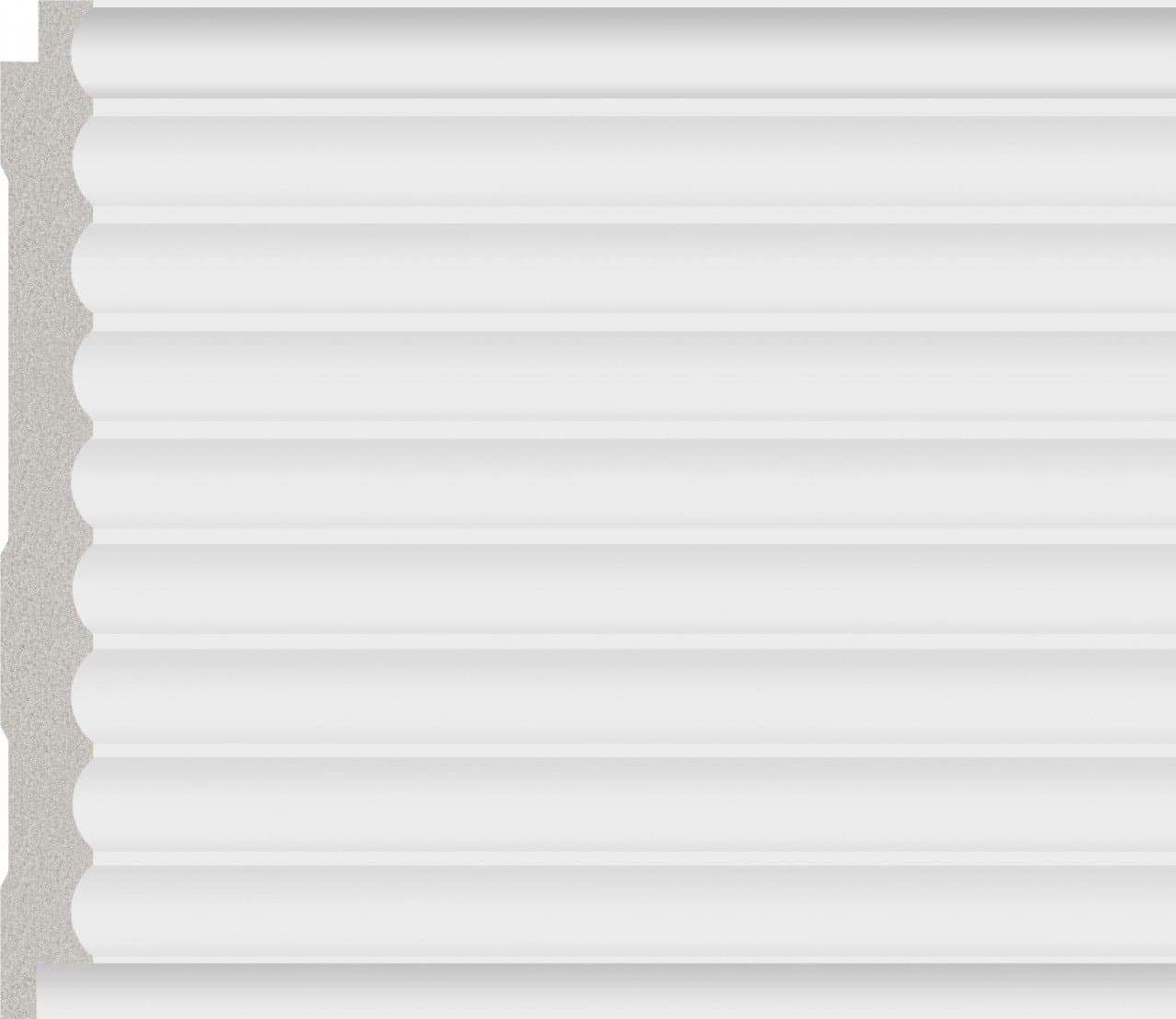 Panou decorativ 3D din polimer rigid, model Riflaj WP6 NEW- 13x1.2x270 cm