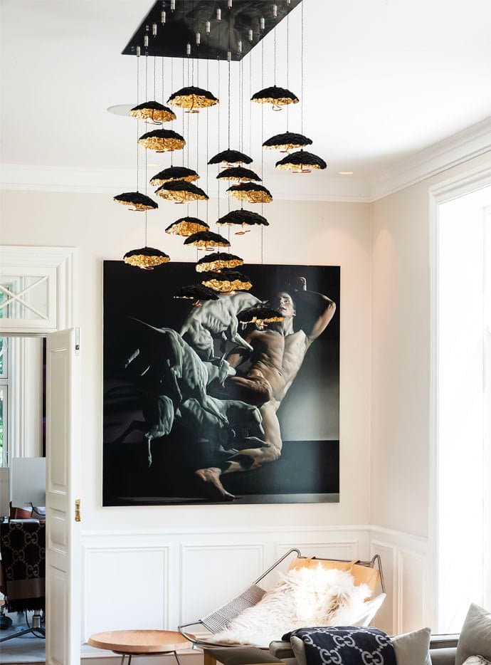 Candelabru Gold Moon 2