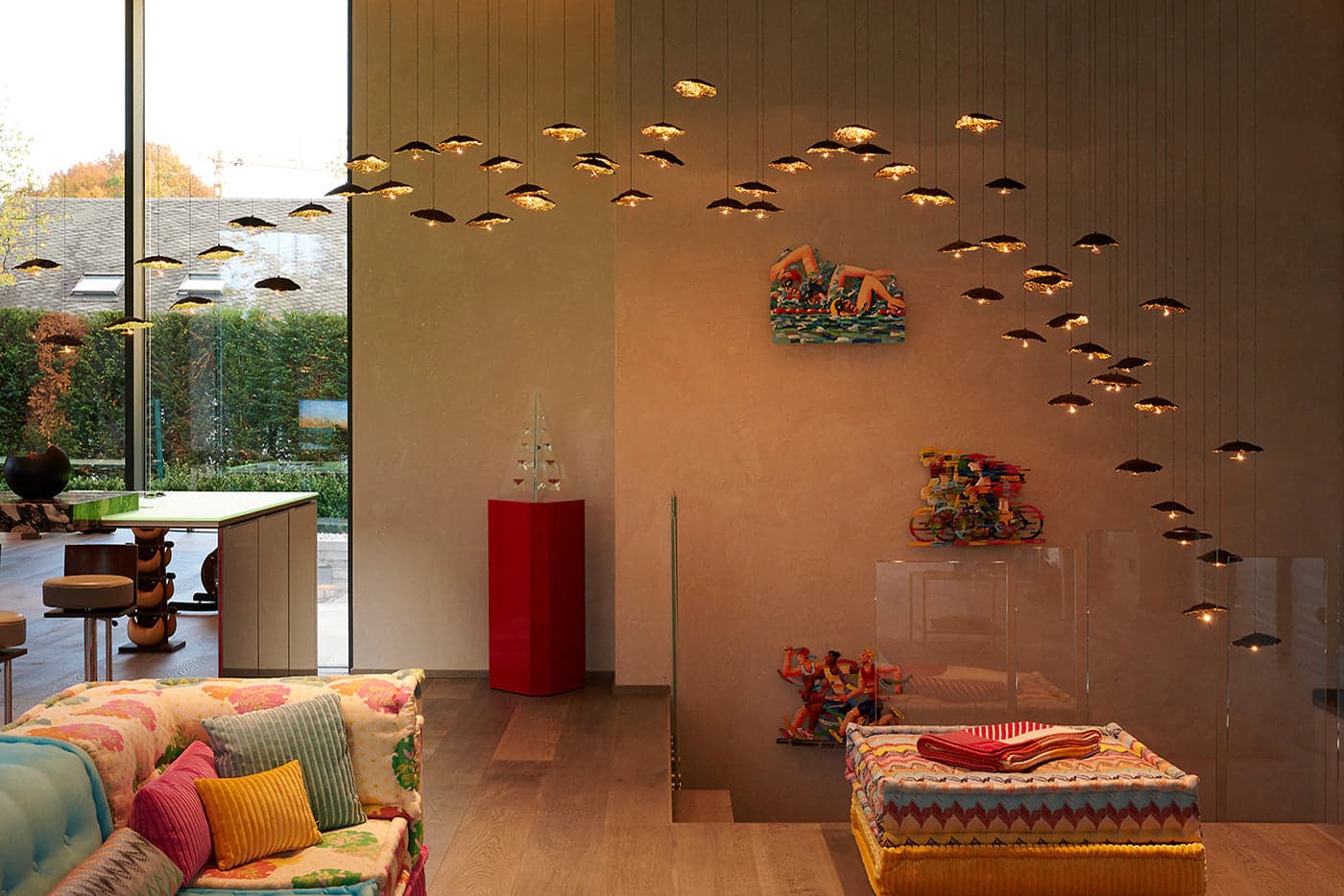 Pendul suspendat Gold Moon JC/IC 4