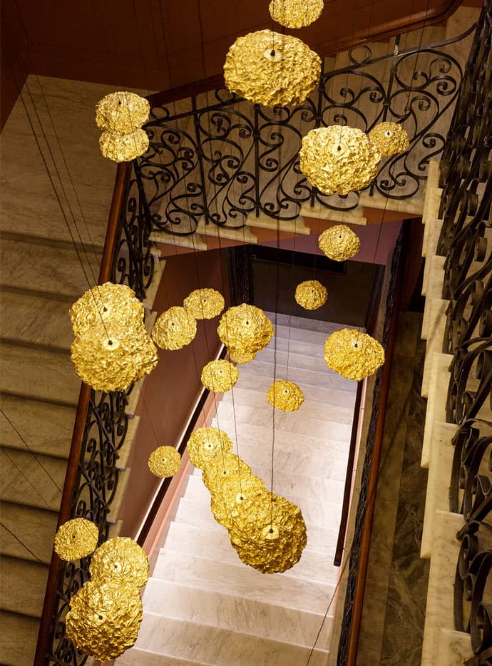 Pendul suspendat Gold Moon JC/IC 7