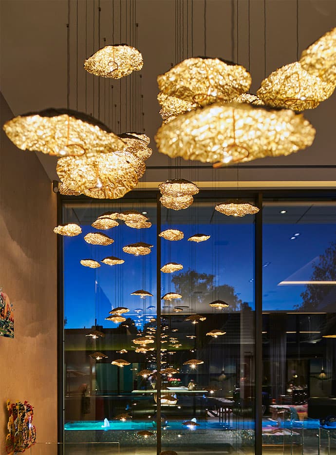 Pendul suspendat Gold Moon JC/IC 8