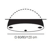 Plafoniera Stchu-Moon SR 4