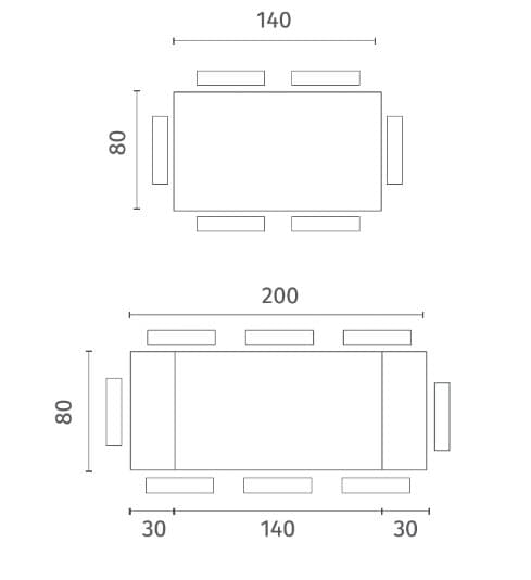 Masa de dining Ares 4