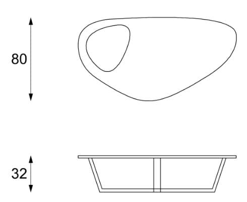 Masuta de cafea Drop 7