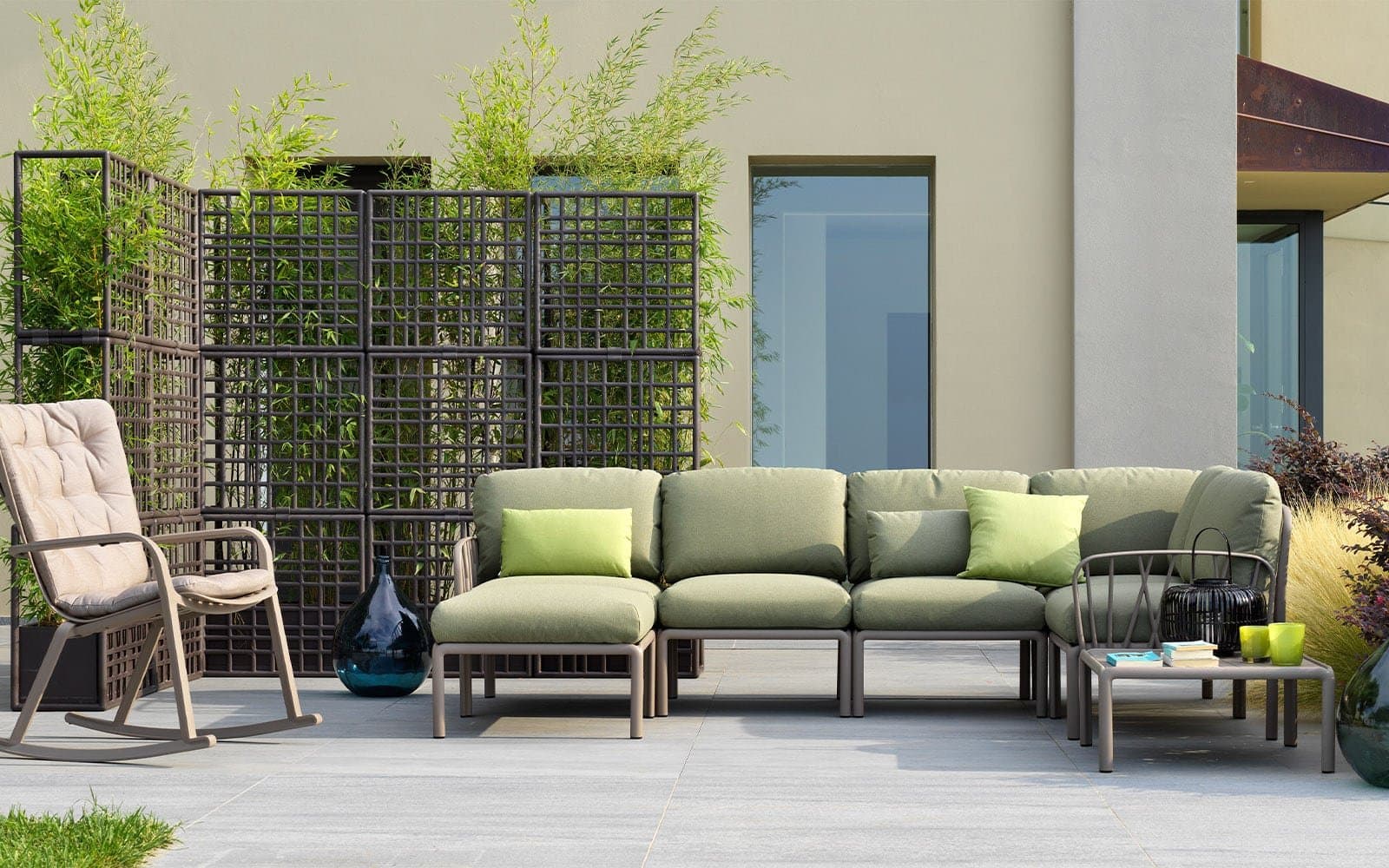 Canapea modulara pentru exterior  KOMODO 6