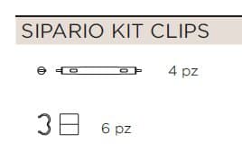 Sistem modular de perete despartitor Sipario 3 20