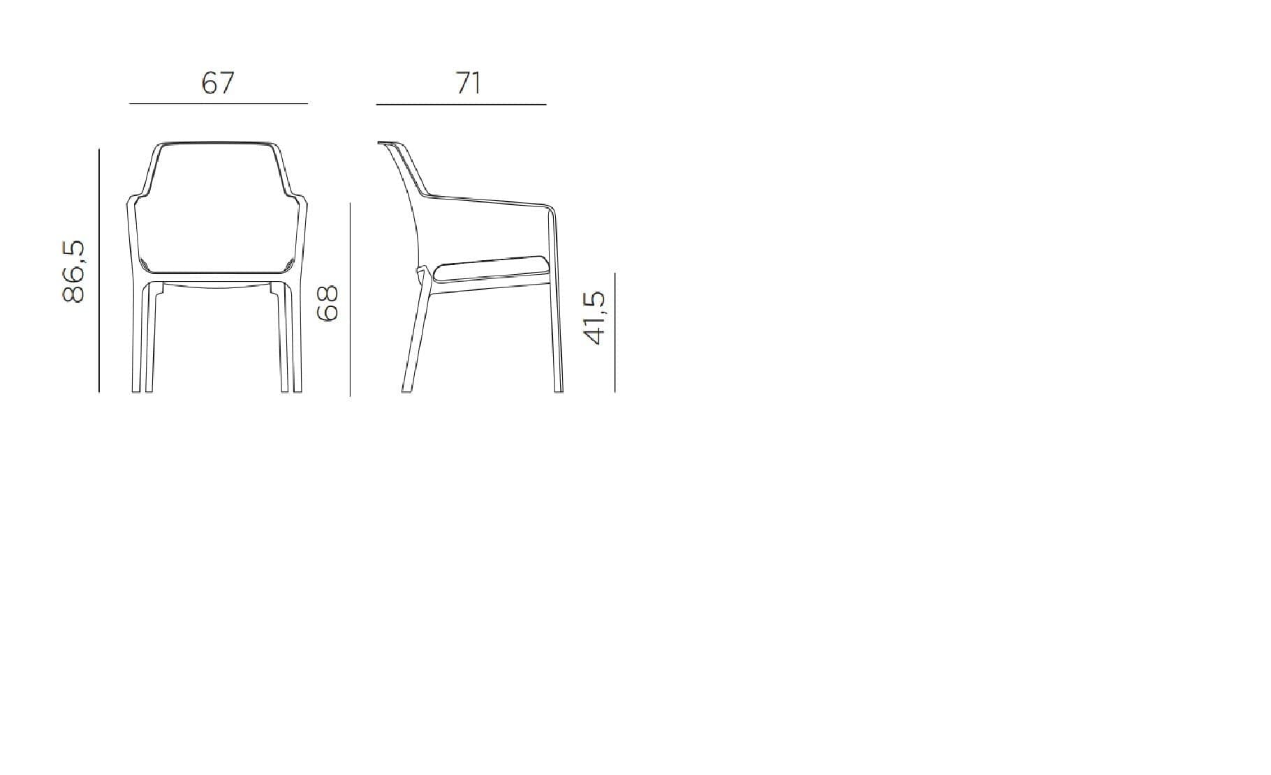 Fotoliu exterior Net Relax 7