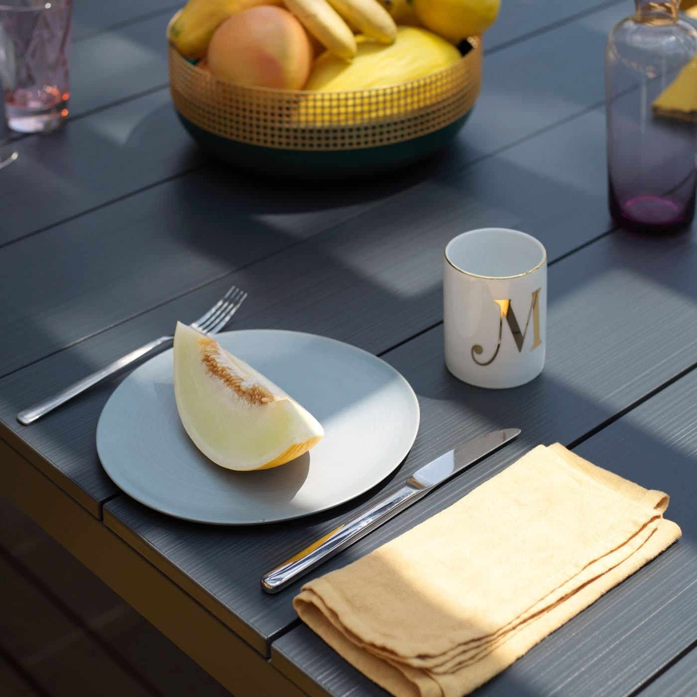 Masa de exterior Rio ALU 210 FIX 4